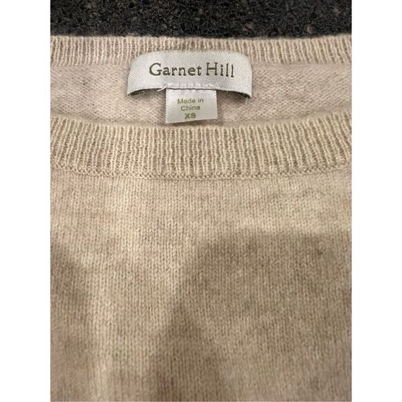Garnet Hill 100% Cashmere Sweater size XS - Picture 9 of 9
